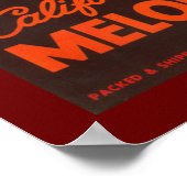 Levon California Melons Poster (Ecke)