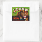Levon California Melons Quadratischer Aufkleber (Tasche)
