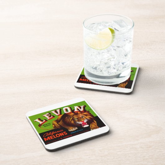 Levon California Melons Untersetzer (Rechte Seite)