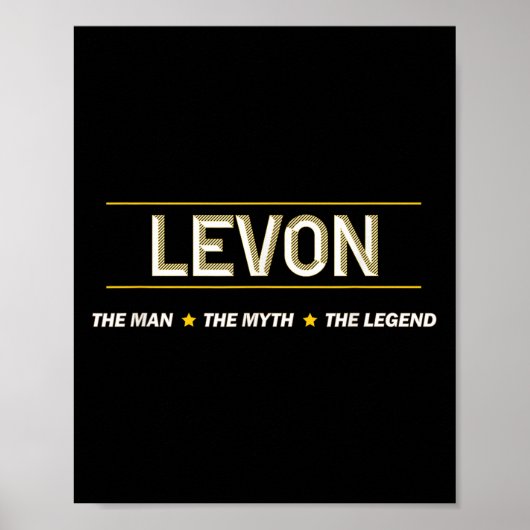 Levon - Der Mann, der Mythos, die Legende _ Männer Poster (Vorne)