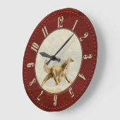 Lévriafghan aux allures große wanduhr (Winkel)