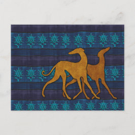 Lévrier azawakh postkarte