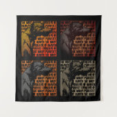 Lévrier écossais : "the most perfect" wandteppich (Vorderseite)