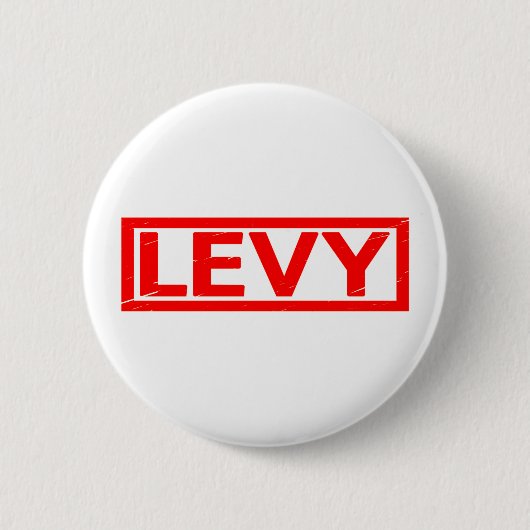 Levy Briefmarke Button (Vorderseite)