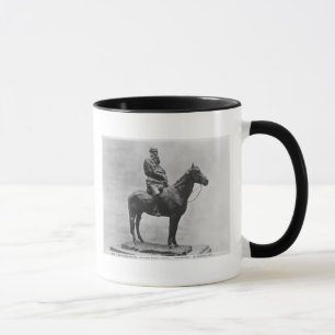 Lew Tolstoi, der Delire reitet Tasse