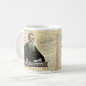 Lew Tolstoi historische Tasse (Vorderseite Links)