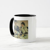 Lew Tolstoi mit seiner Ehefrau in Yasnaya Polyana Tasse (Vorderseite Links)