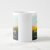 Lewe Vandag Asof Jy Vanaand Gaan Braai Jumbo-Tasse (Vorderseite)