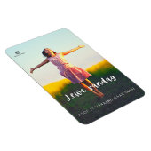 Lewe Vandag Asof Jy Vanaand Gaan Braai Magnet (Rechte Seite)