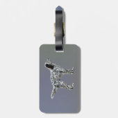 Lewellin Setter Gepäckanhänger (Rückseite vertikal)