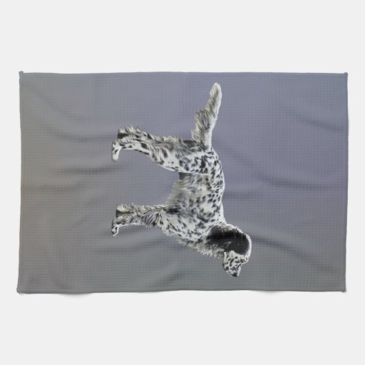 Lewellin Setter Geschirrtuch (Horizontal)