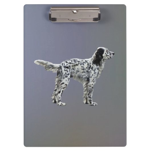 Lewellin Setter Klemmbrett (Vorderseite)