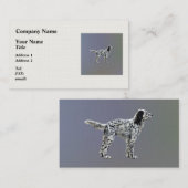 Lewellin Setter Visitenkarte (Vorne/Hinten)