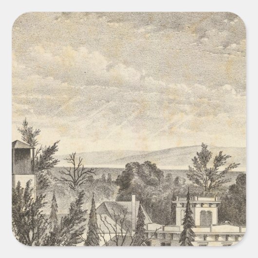 Lewelling Quadratischer Aufkleber (Vorderseite)