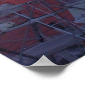 Lewes Canal Sunset 2005 Poster (Ecke)