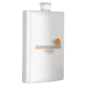 Lewes Delaware Sun Palm Flachmann (Rechts)