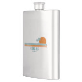 Lewes Delaware Sun Palm Flachmann (Links)