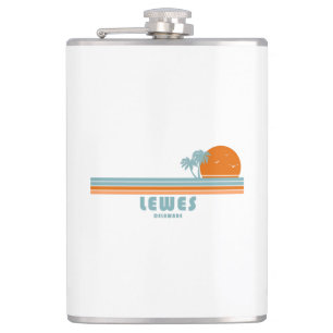 Lewes Delaware Sun Palm Flachmann