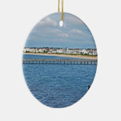 "Lewes-Hafen von der Fähre" Sammlung Keramik Ornament (Rechts)