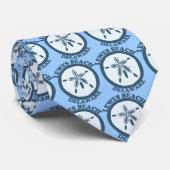 Lewes-Strand-"Sand-Dollar-" Entwurf Krawatte (Gerollt)