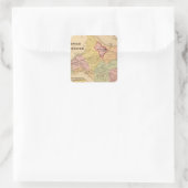 Lewes und RehoBeide Quadratischer Aufkleber (Tasche)