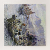"Lewis and Clark" von Charles M Russell Puzzle (Horizontal)