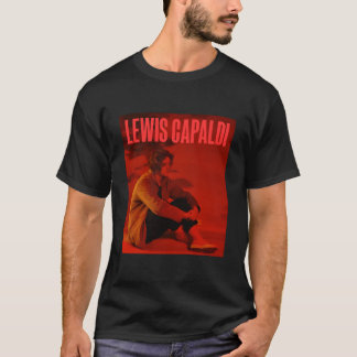 Lewis Capaldi Â€“ Albumcover roter Text T-Shirt