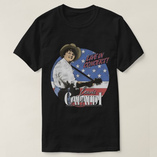 Lewis Capaldi â€"Americas Sweetheart Minneapolis T-Shirt (Design vorne)