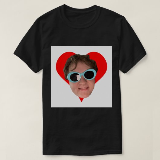 Lewis Capaldi Heart & amp; Sonnenbrillen Classic T T-Shirt (Design vorne)