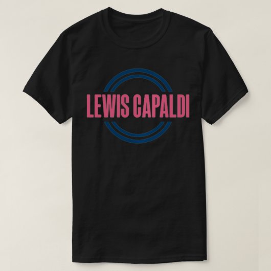 Lewis Capaldi u2013 jemandem, den Sie Liebe Logo P T-Shirt (Design vorne)