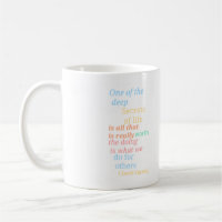 Lewis Carroll Alice im Wunderland zitiert Tasse