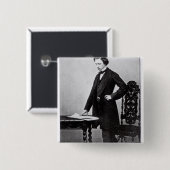 Lewis Carroll alterte 29 Button (Vorne & Hinten)