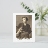 Lewis Carroll Foto 1 Postkarte (Stehend Vorderseite)