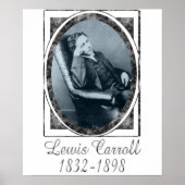 Lewis Carroll Poster (Vorne)