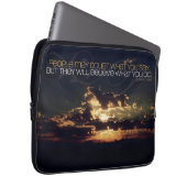 Lewis Cass "Doubt" Inspiration Zitat Laptopschutzhülle (Vorne Rechts)