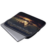 Lewis Cass "Doubt" Inspiration Zitat Laptopschutzhülle (Vorne Knopf)