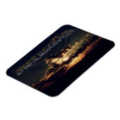 Lewis Cass "Doubt" Inspirational Quote flexibel Magnet (Linke Seite)