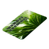 Lewis Cass Inspiration Zitat "Zweifel" flexibel Magnet (Linke Seite)