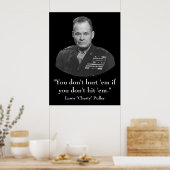 Lewis "Chesty" Puller Poster (Küche)