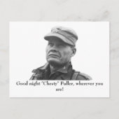 Lewis "Chesty" Puller Postkarte (Vorderseite)