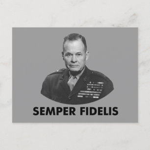 Lewis "Chesty" Puller Postkarte