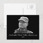 Lewis "Chesty" Puller Postkarte (Vorne/Hinten)