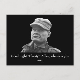 Lewis "Chesty" Puller Postkarte