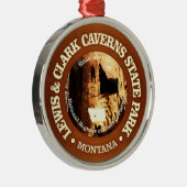 Lewis & Clark Caverns SP Ornament Aus Metall (Rechts)