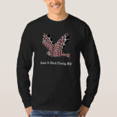 Lewis & Clark Landkreis Red Tail Hawk Native Ameri T-Shirt (Vorderseite)