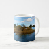 Lewis & Clark River, OR Kaffeetasse (VorderseiteRechts)