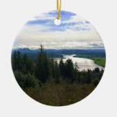 Lewis & Clark River, OR Keramik Ornament (Vorne)