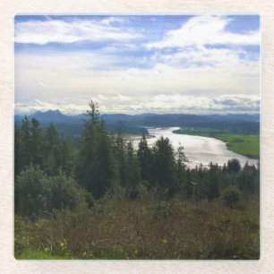 Lewis & Clark River, Oregon Glasuntersetzer