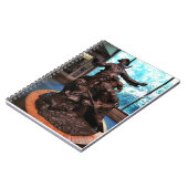 Lewis & Clark Statue, Fort Clatsop, Oregon Notizblock (Linke Seite)