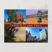 Lewis & Clark Trail Postkarte (Vorderseite)